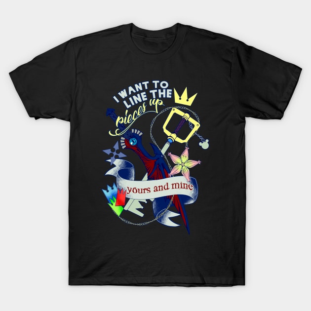 yours and mine T-Shirt by KanaHyde